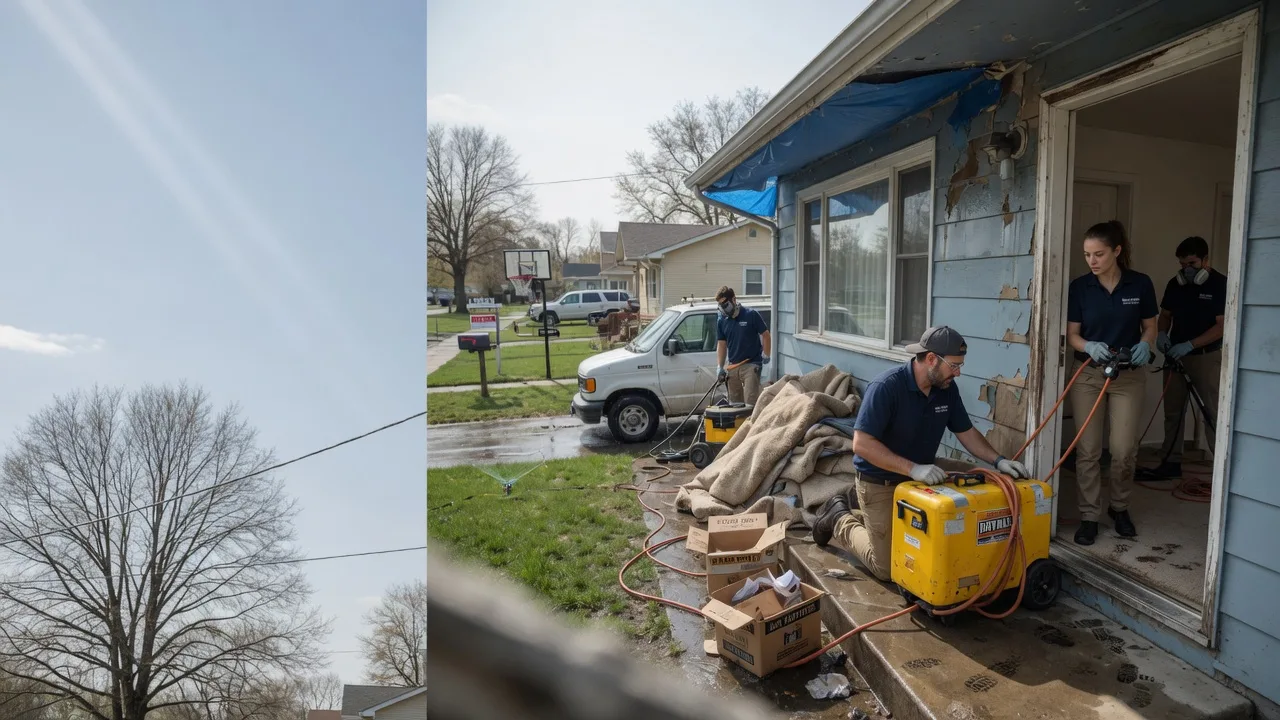 Basement Flood Cleanup in Texico, NM near me